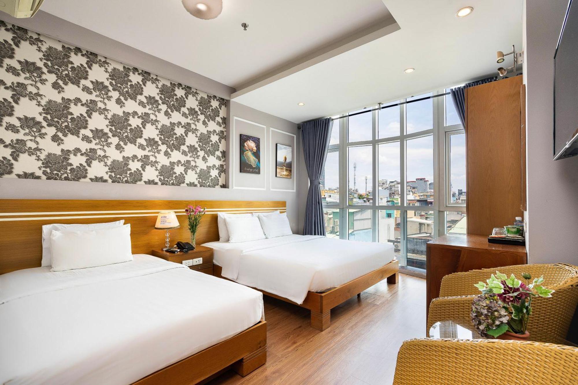 Lucky Star Hotel - Bui Vien Walking Street ホーチミン市 エクステリア 写真